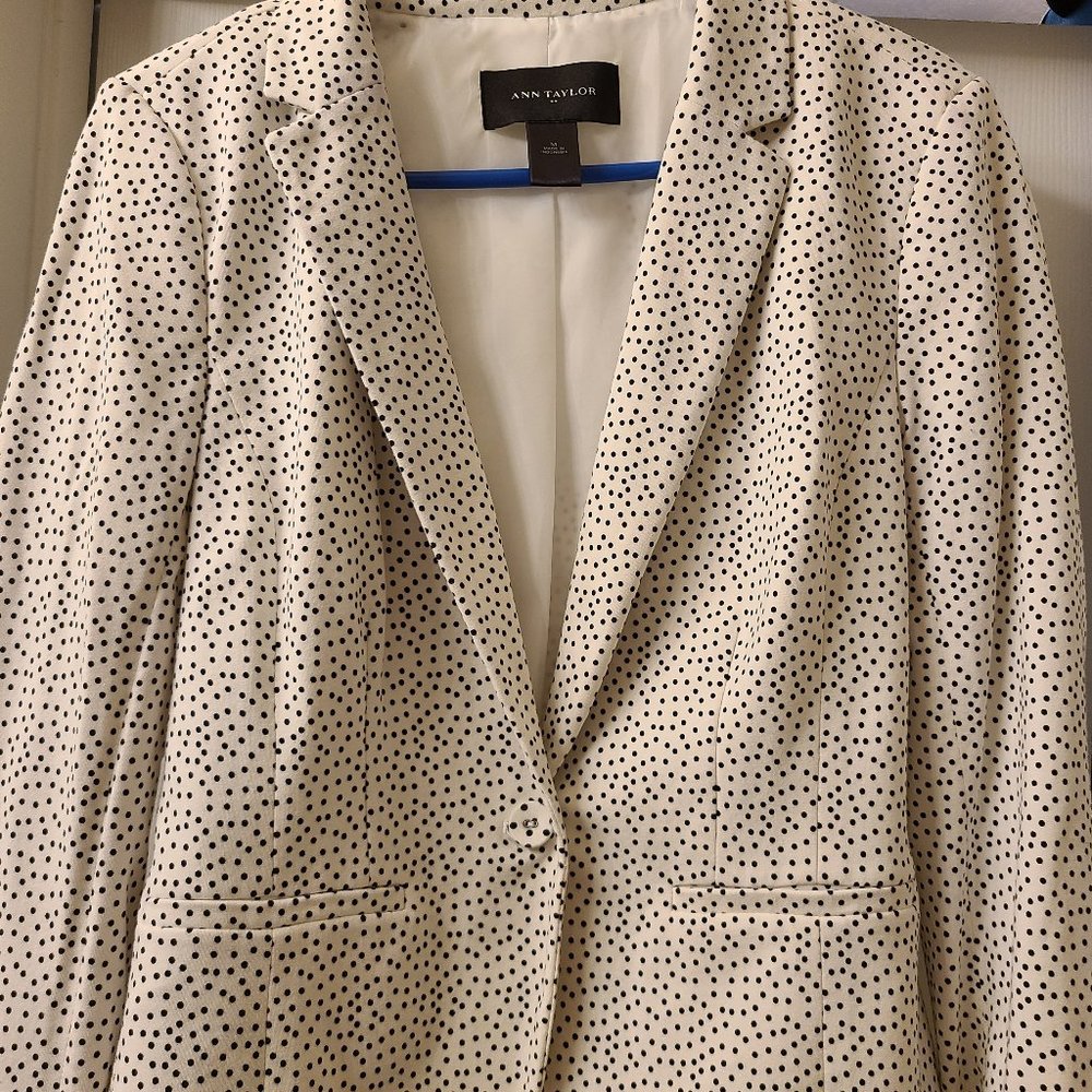 Ann Taylor Cotton Blazer